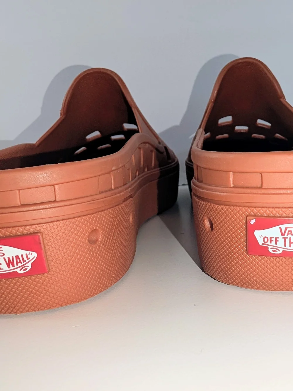 Vans Slip-On Mule TRK Burnt Ochre Brown Shoe Sandals Mens Size 12